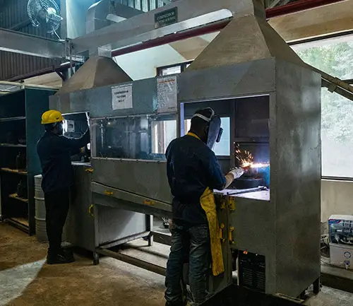 Compressor Cutting Machine